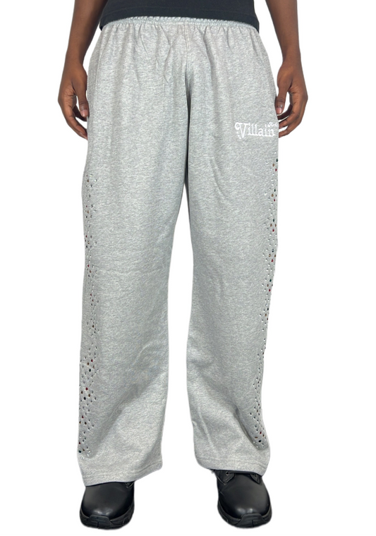 Grey Gemstones Sweats